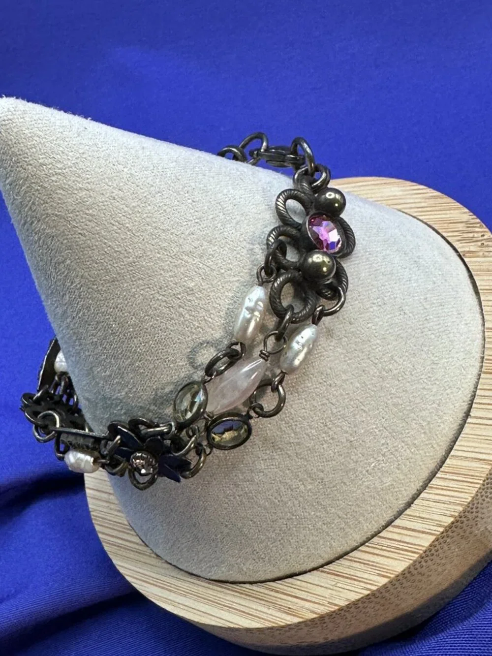 VTG Sorrelli Victorian Revival Swarovski Crystal Bracelet